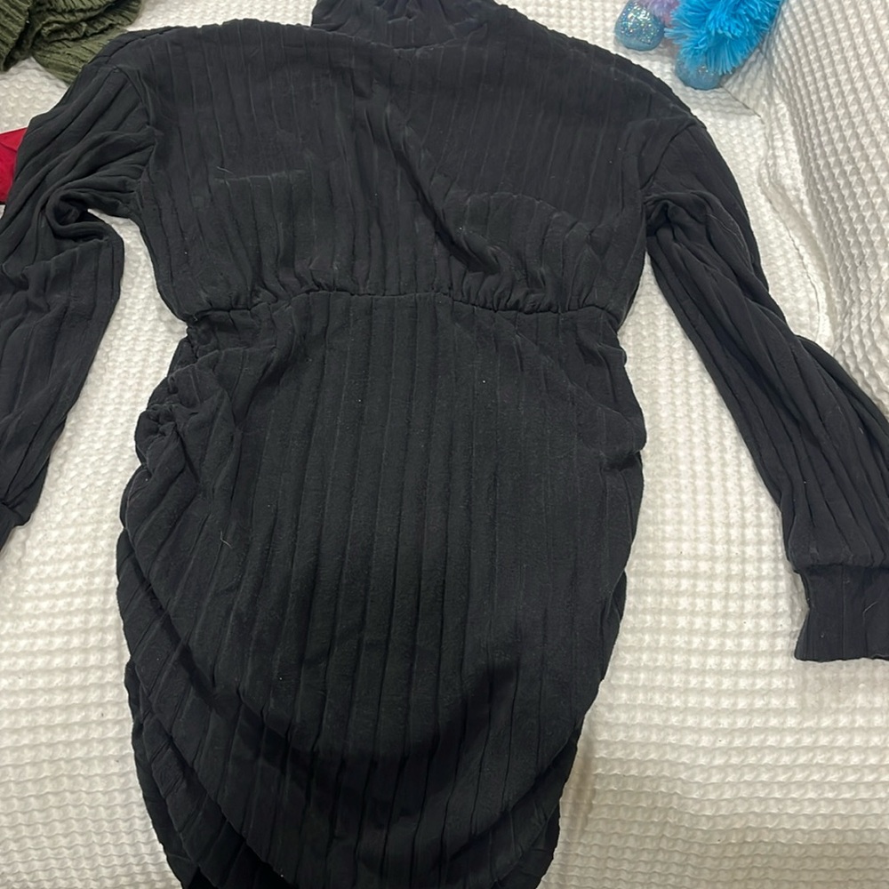 Soft turtle neck dress